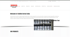Desktop Screenshot of fujifilmsericol.in